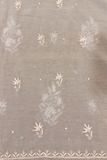 Arsh Handcrafted Mul Chanderi Unstitched Chikankari Kurti and Dupatta set