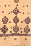 Arsh Handcrafted Almond Fawn Georgette Unstitched Chikankari 3pc Suit