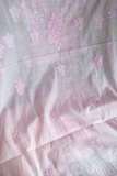Arsh Hand Embroidered Mul Chanderi Pink Chikankari 3pc Suit Set