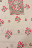 Arsh Hand Embroidered Pure Modal Cotton Unstitched Chikan Suit Set