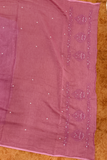 Arsh Hand Embroidered Mul Chanderi Unstitched Chikankari 3pc Suit Set - arshchikan