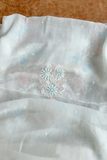Arsh Handcrafted Mul Chanderi Unstitched Chikankari Kurti and Dupatta set