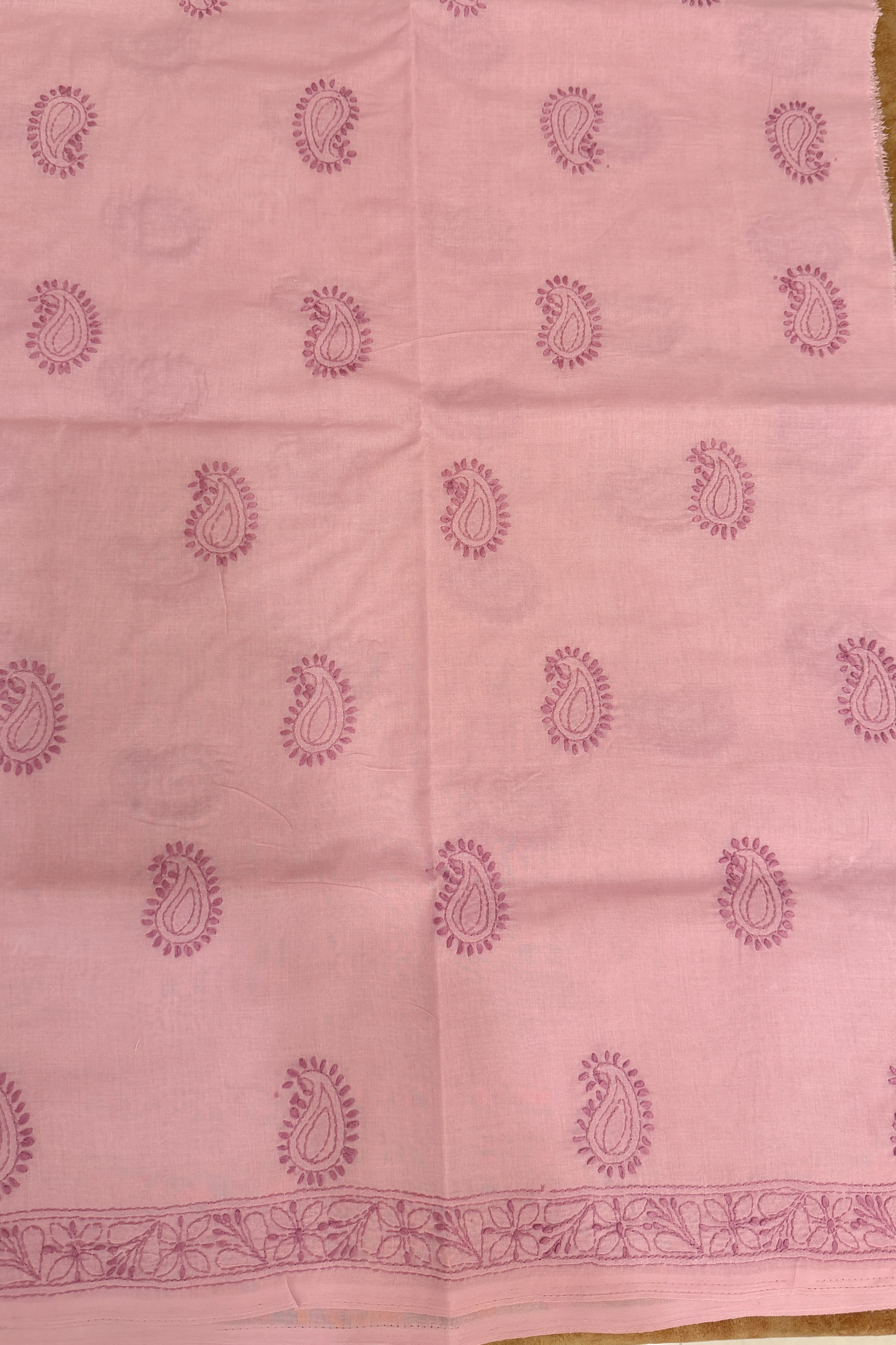 Arsh Handcrafted Pure Cotton Unstitched Chikankari Kurti Pc - arshchikan