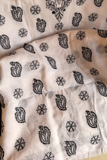 Arsh Handcrafted White Cotton Unstitched Chikankari 3pc Suit Set