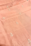 Arsh Hand Embroidered Chikan Mens Pure Chanderi Kurta Piece