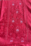 Arsh Handcrafted Chanderi Silk Kurti and Dupatta Semi Stitched Set