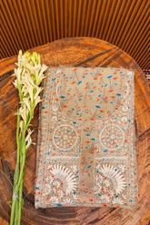 Arsh Handcrafted Pure Cotton Printed Unstitched Chikankari Kurti Pc