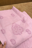 Arsh Handcrafted Pure Cotton Unstitched Chikankari Kurti Pc - arshchikan