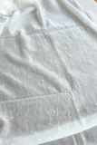 Arsh Handcrafted Mul Chanderi Unstitched Chikankari Kurti and Dupatta set