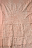 Arsh Handcrafted Cotton Linen Unstitched Chikankari 3pc Suit Set - arshchikan