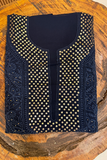Arsh Handcrafted Pure Viscose Georgette Unstitched Chikankari Kurti pc