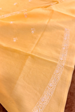 Arsh Hand Crafted Chikan Men Pure Chanderi Kurta Piece
