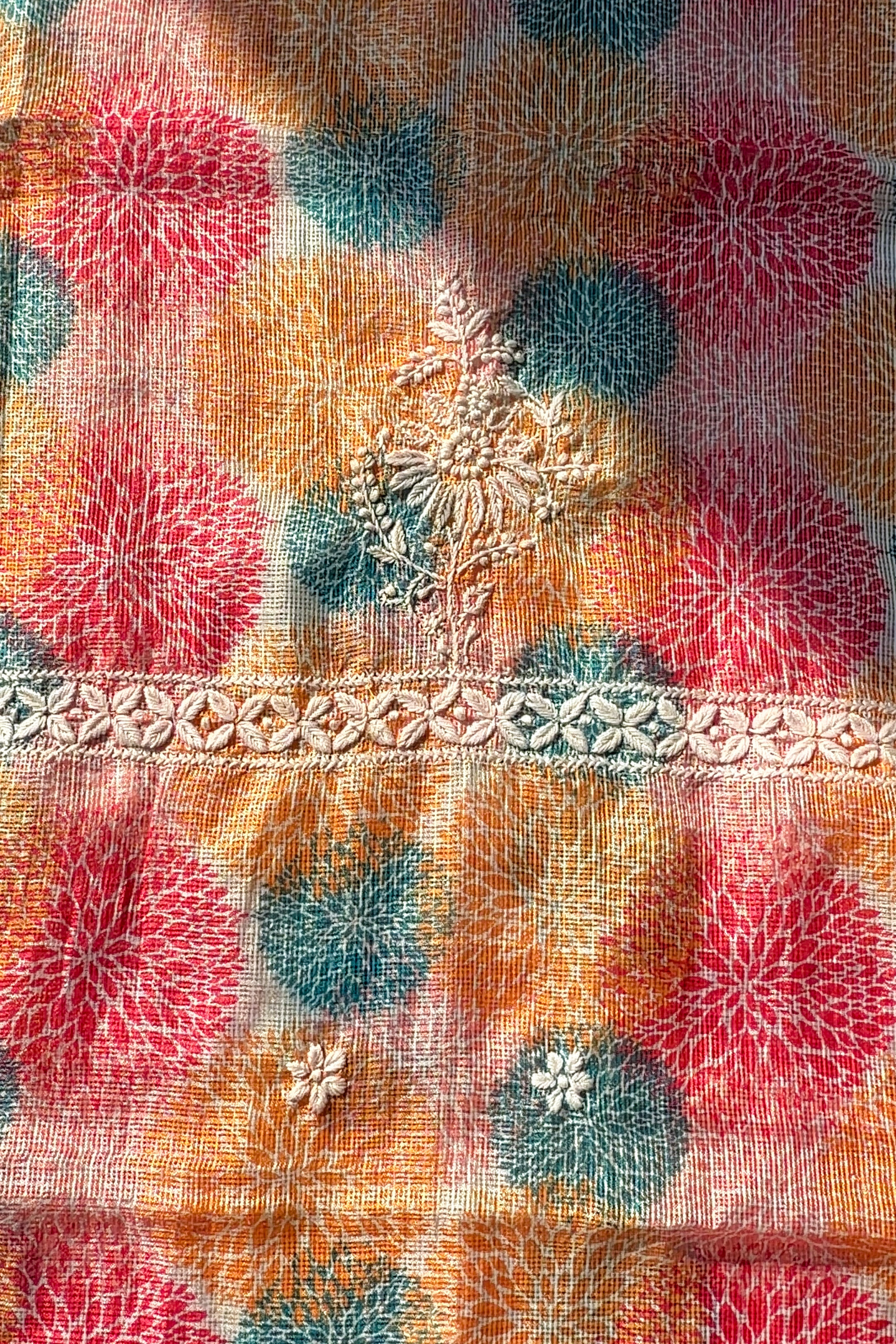 Arsh Handmade Printed Kota Kurti and Dupatta Set - arshchikan