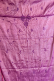 Arsh Handcrafted Tissue Chanderi Kurti and Dupatta Chikankari Set - arshchikan