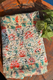 Arsh Handmade Printed Kota Doria Kurti and Dupatta Set - arshchikan