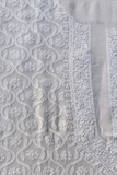 Arsh Hanndcrafted Chikan Mens Chikankari Pure Kurta Piece
