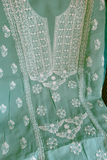 Arsh Handcrafted Cotton Unstitched Chikankari 3pc Suit