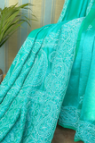 Arsh Hand Embroidered Pure Silk Chikankari Saree