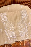 Arsh Handmade Pure Mul Chanderi Unstitched Suit Set
