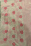 Arsh Handcrafted Green Georgette Unstitched Chikankari Suit Set