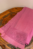 Arsh Handmade Pure Chanderi Chikankari Semi Stiched Coord Set