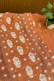 Arsh Handcrafted Pure Tissue Cutwork Unstitched Suit Set - arshchikan