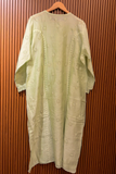 Arsh Handcrafted Pure Chanderi Silk Semi Stiched Kurti Pc