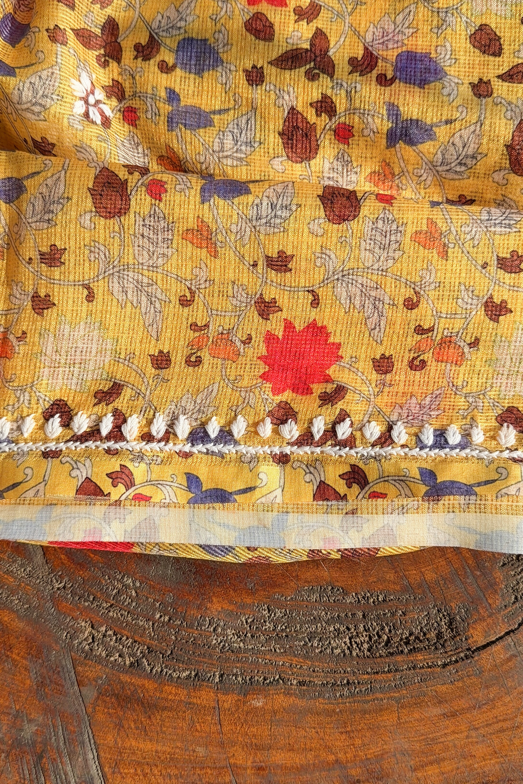 Arsh Handmade Printed Kota Kurti and Dupatta Set - arshchikan