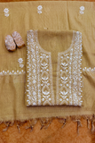 Arsh Handcrafted Tissue Chanderi Kurti and Dupatta Set - arshchikan