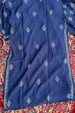 Arsh Hand Embroidered Chikan Muslin Chanderi Kurta and Pant Set