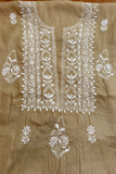 Arsh Handcrafted Tissue Chanderi Kurti and Dupatta Set - arshchikan