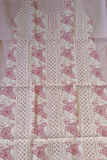 Arsh Handcrafted Onion Pink Cotton Unstitched Chikankari 3pc Suit Set - arshchikan