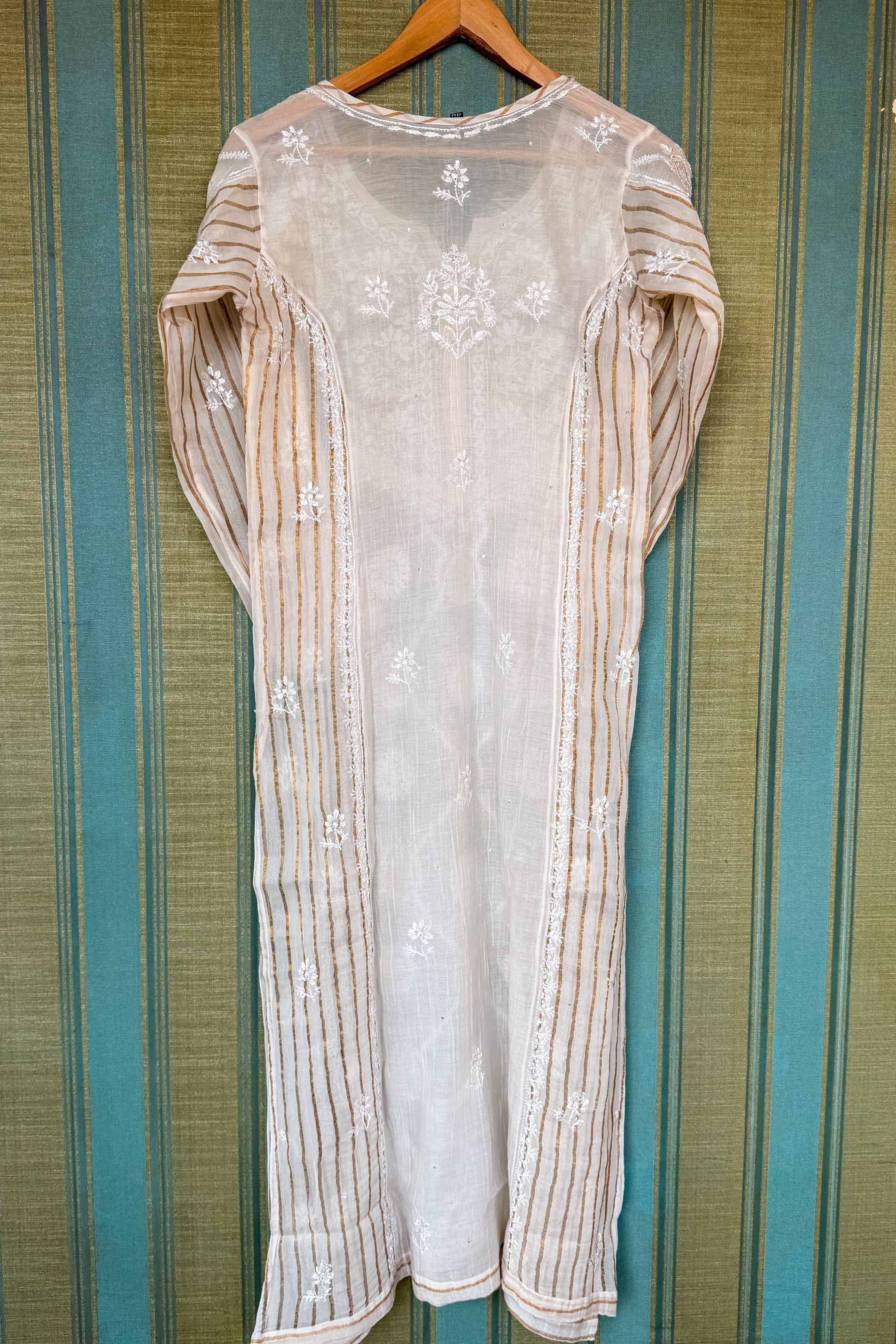 Arsh Crafted Mul Chanderi Kurti - arshchikan