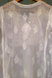 Arsh Handcrafted White Hand Embroidered Chikankari Top