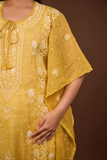 Arsh Handcrafted Pure Tissue Kaftan Dress
