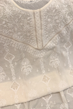 Arsh Handcrafted Pure Mul Chanderi Semi Stitched Kurti Pc