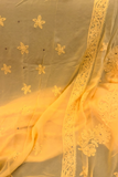 Arsh Handcrafted Pure Viscose Georgette Unstitched Chikankari Kurti And Dupatta Set