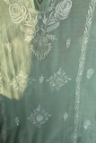 Arsh Handcrafted Pure Mul Chanderi Kaftaan Dress - arshchikan