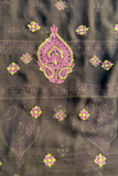 Arsh Handcrafted Front Jaal Georgette Unstitched Chikankari 3pc Suit