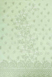 Arsh Handcrafted Olive Green Cotton Unstitched Chikankari 3pc Suit - arshchikan