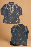 Arsh Handcrafted Boys Kurta Pajama Chikankari Set