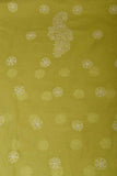 Arsh Handcrafted Parrot Green Cotton Unstitched Chikankari Front Jaal 3pc Suit - arshchikan