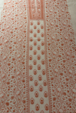 Arsh Handcrafted Mul Chanderi Unstitched Chikankari Kurti and Dupatta set