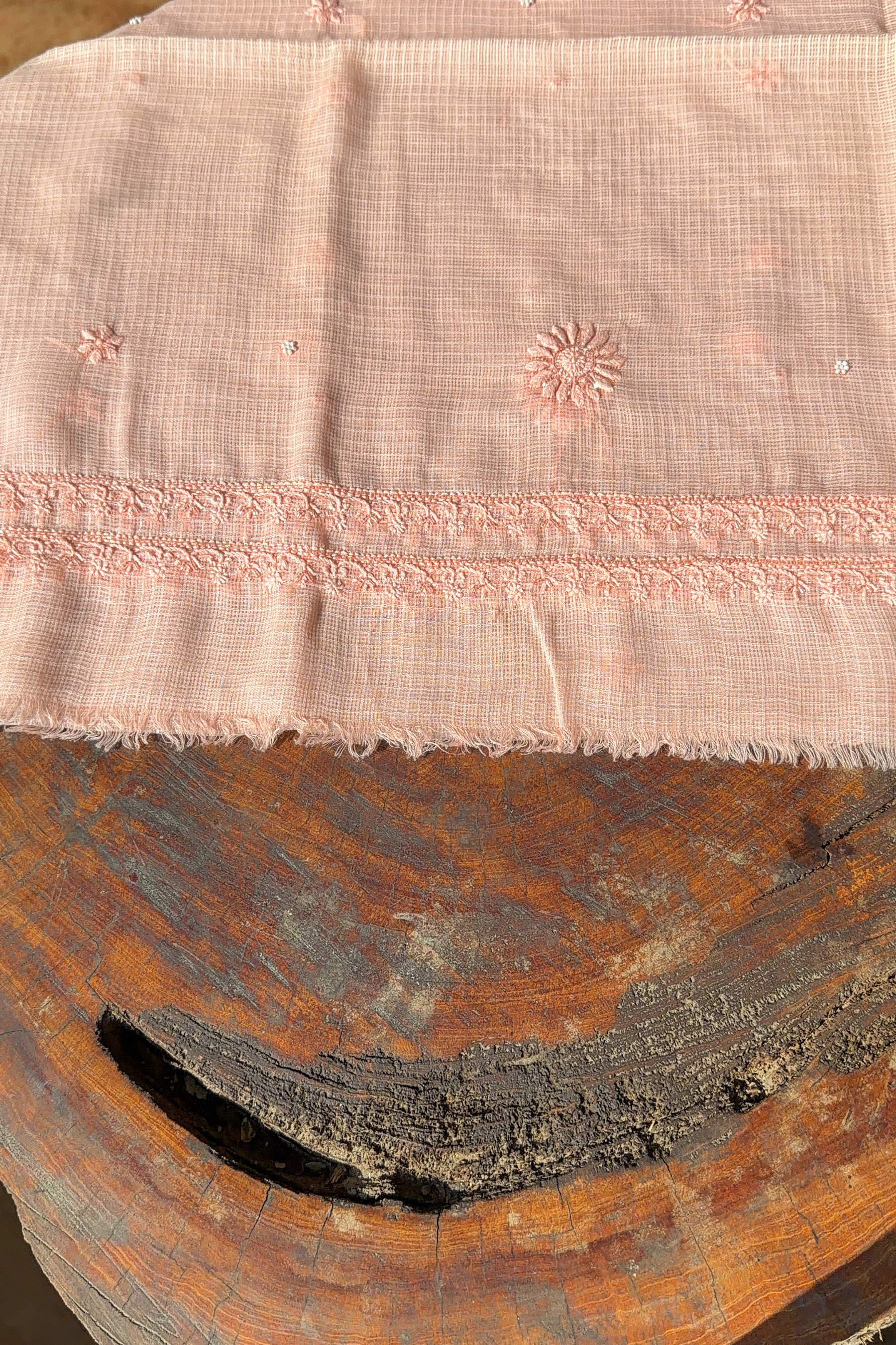 Arsh Handmade Pure Kota Doria Kurti and Dupatta Set - arshchikan