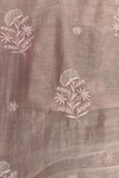 Arsh HandCrafted Mul Chanderi Unstitched Chikankari Kurti and Dupatta set