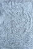 Arsh Chikankari hand embroidered White Chikan Kurti piece.