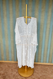 Arsh Handcrafted Pure Mul Chanderi Kurti and Dupatta Semi Stitched Set