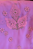Arsh Handcrafted Semi Georgette Unstitched Chikankari Suit Set