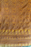 Arsh Handcrafted Yellow Georgette Unstitched Chikankari 3pc Suit
