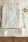 Arsh Handcrafted Pure Moonga Silk Kurti and Dupatta set.